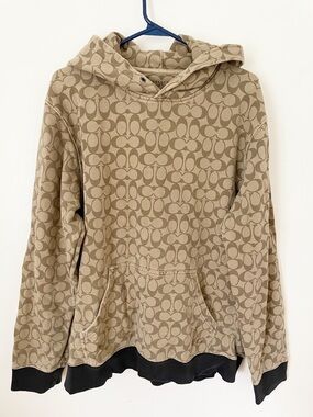 Coach Men's HEAVY Hoodie Signature C
Logo Print 100% Cotton XL